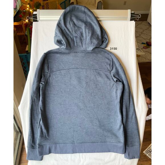 Under Armour ColdGear Women Long Sleeve Turtleneck Hooded Sweatshirt size M,blue - Picture 9 of 9